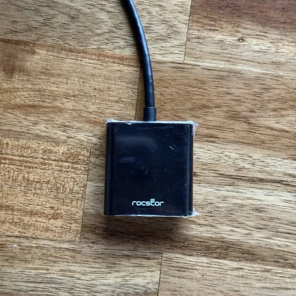 Rocstor Y10C120-B1 HDMI to VGA Adapter Converter M/F 6
